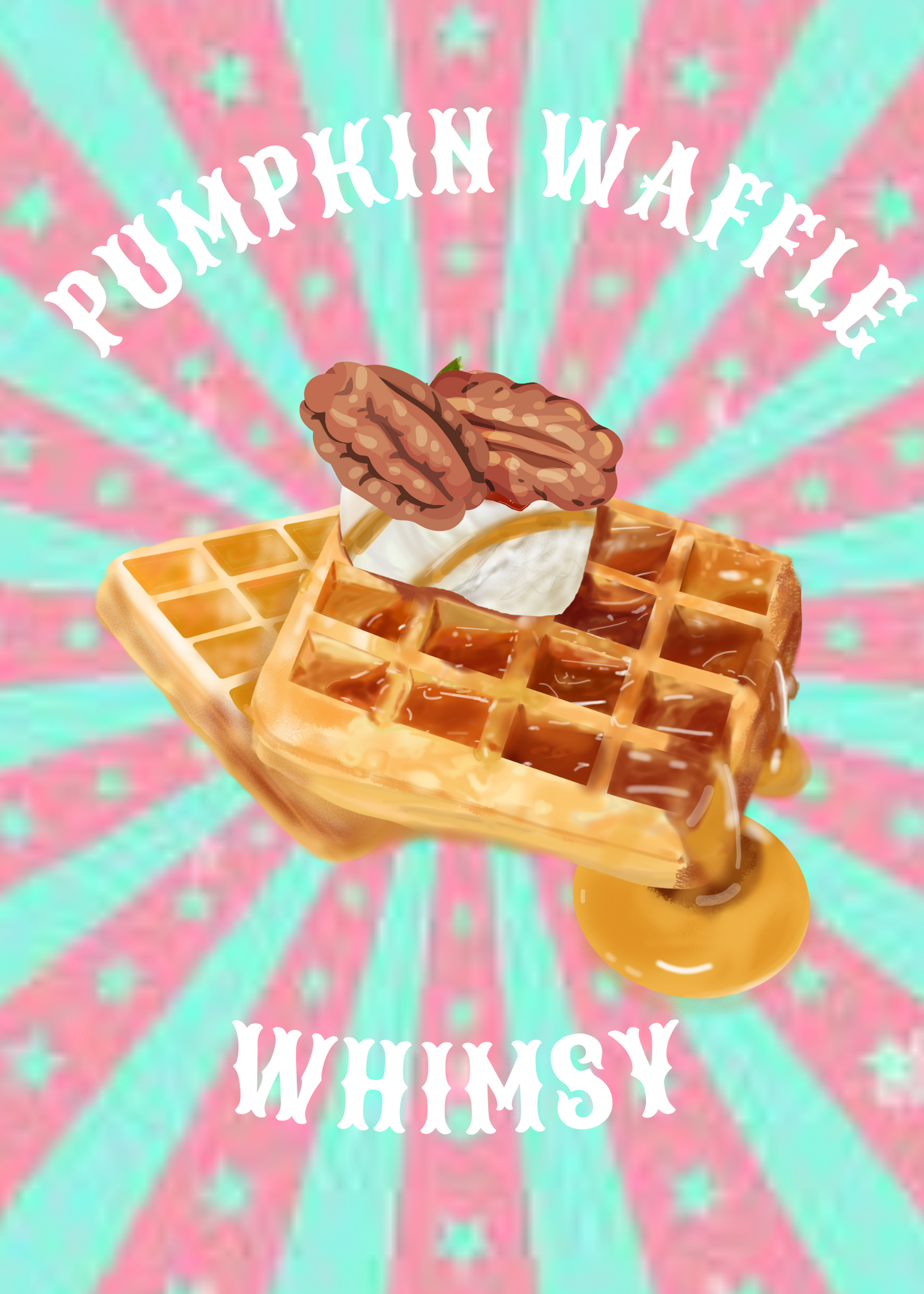 Pumpkin Waffle Whimsy