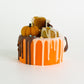Pumpkin Crunch cake candle