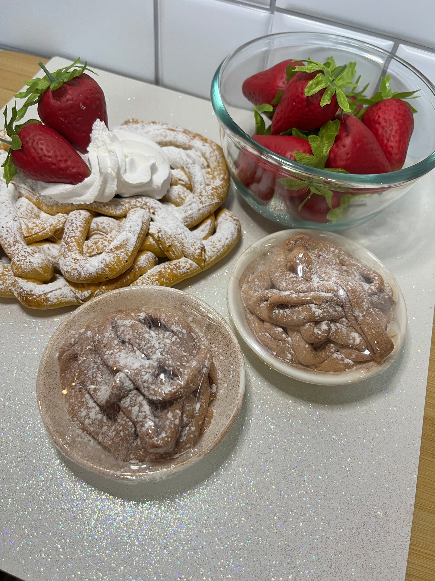 Funnel Cake bubble bars