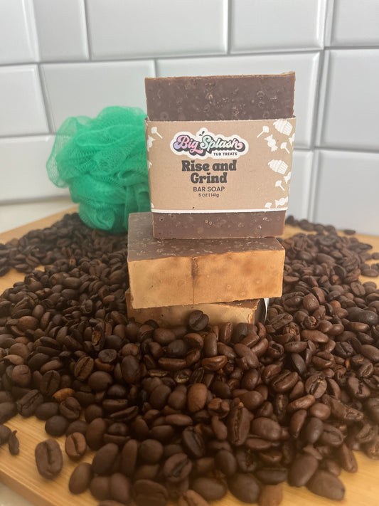 Rise and Grind coffee soap